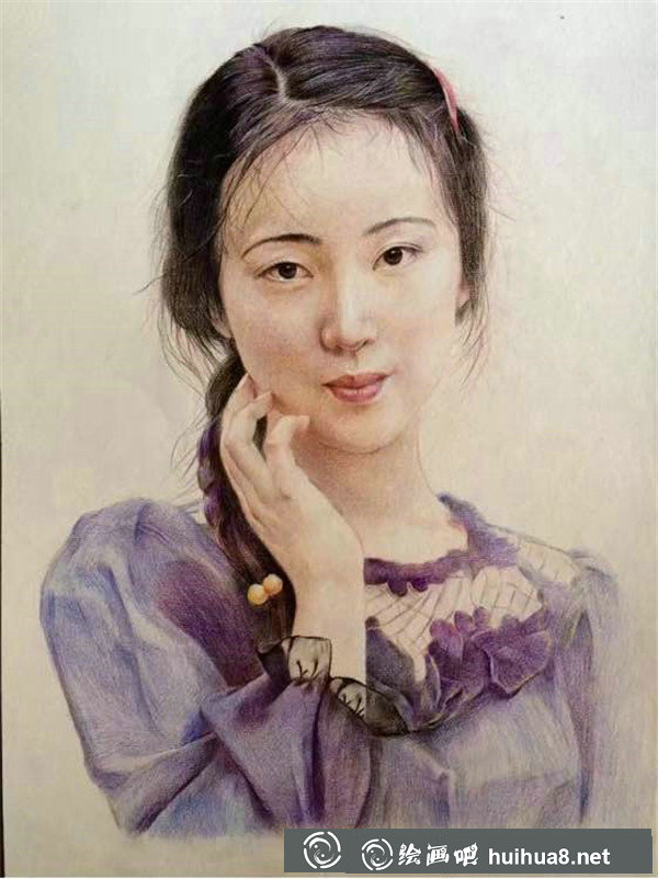 彩铅画