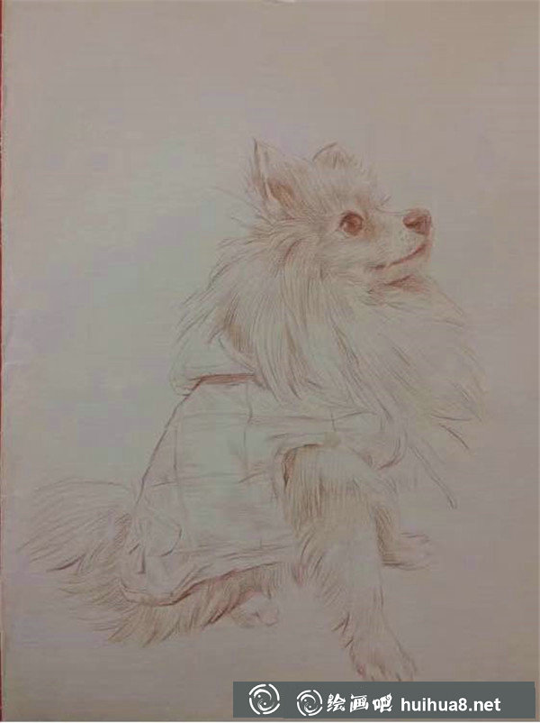 彩铅画