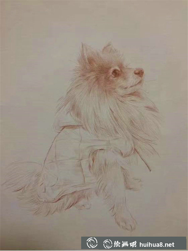 彩铅画