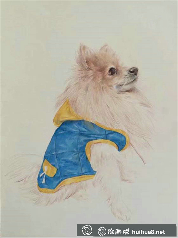 彩铅画