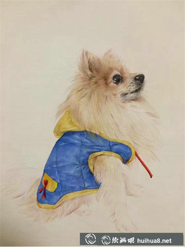 彩铅画