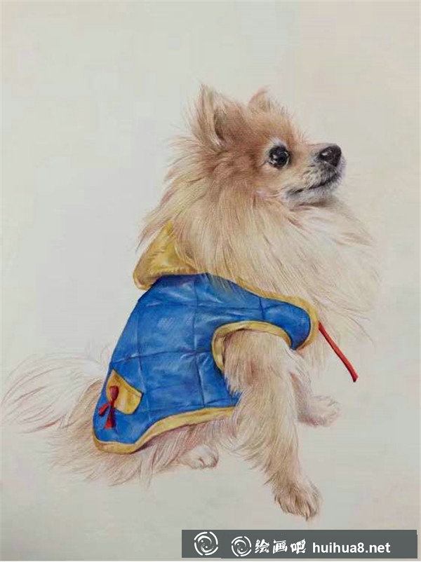 彩铅画