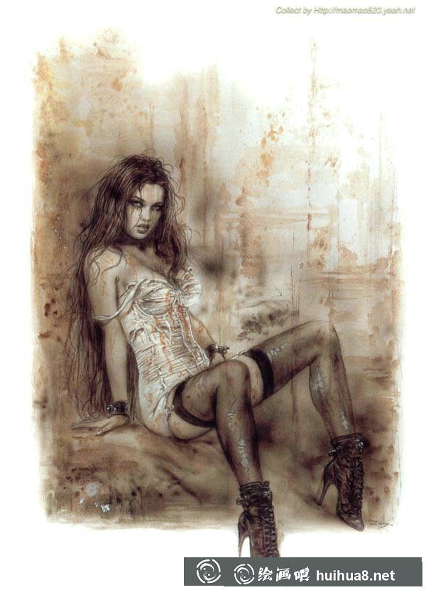 西班牙Luis Royo奇幻插画作品集赏析