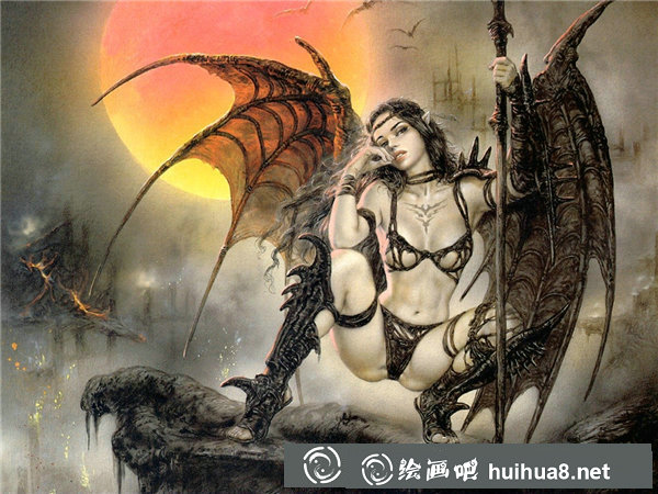 西班牙Luis Royo奇幻插画作品集赏析