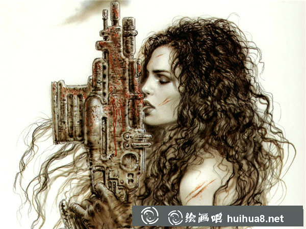 西班牙Luis Royo奇幻插画作品集赏析