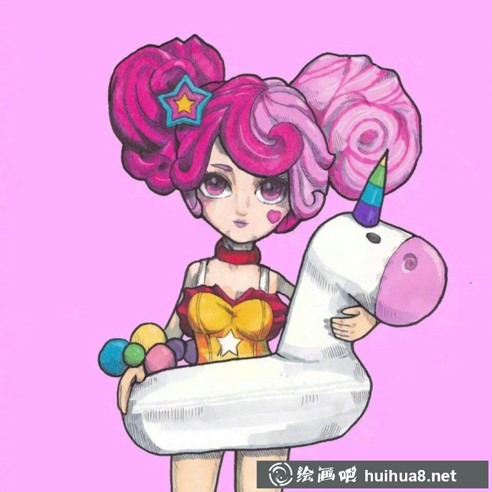 王者荣耀王昭君手绘插画