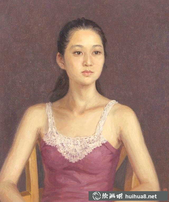 中国人物油画作品三