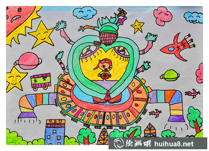 未来科技画作