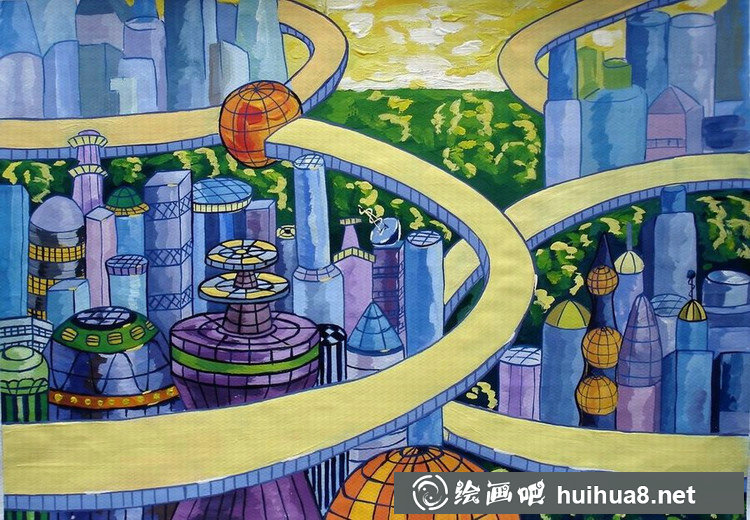 未来科技画作