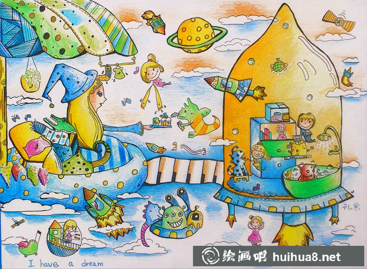 未来科技画作