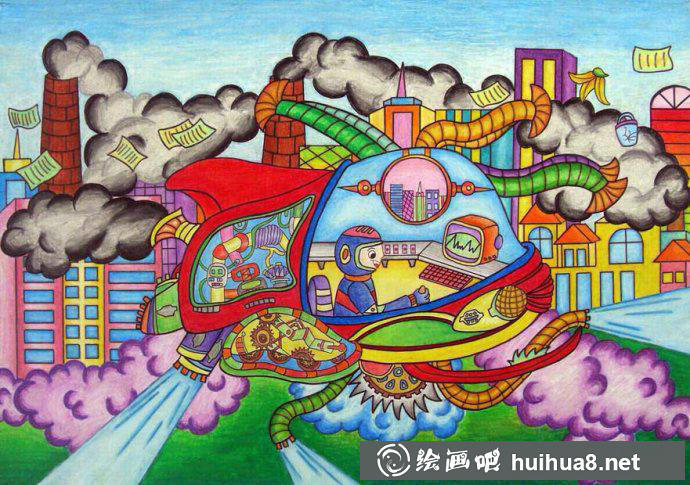 未来科技画作