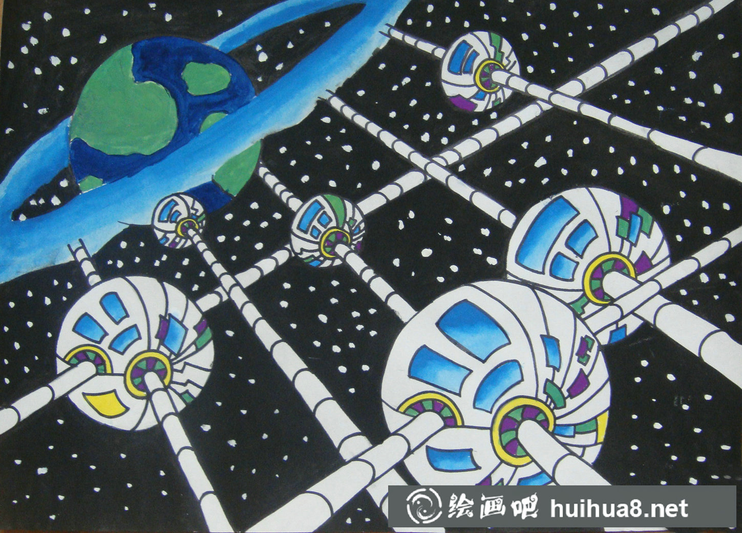 未来科技画作