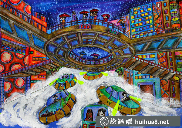 未来科技画作