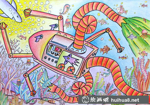 未来科技画作