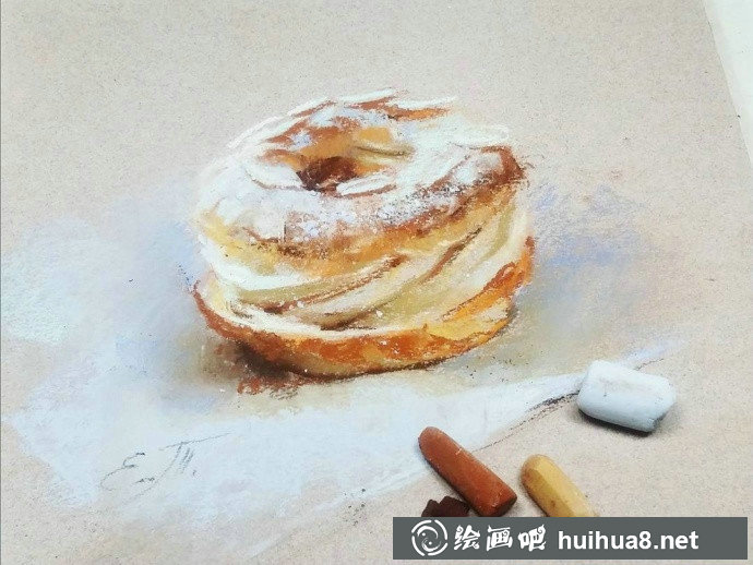 色彩丰富的静物画