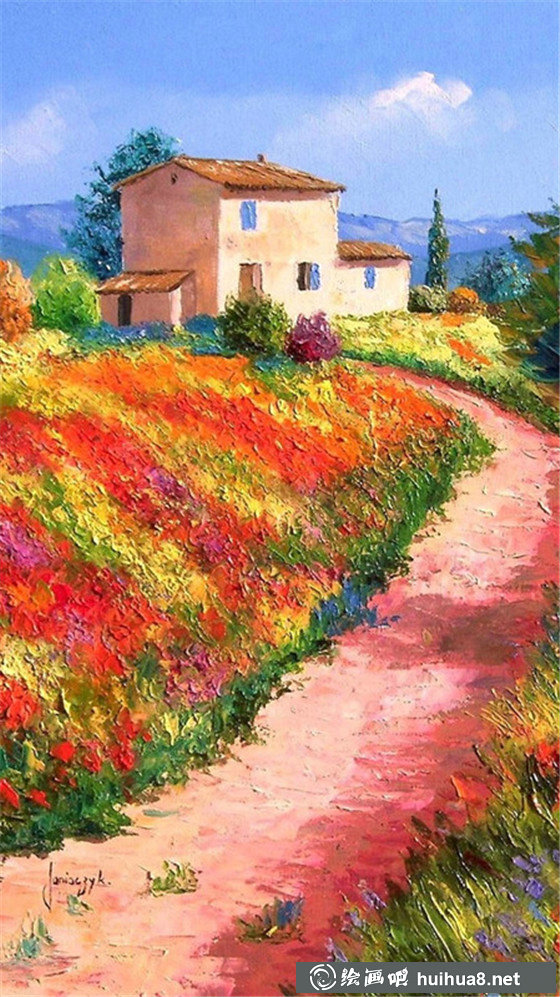油画风景作品三