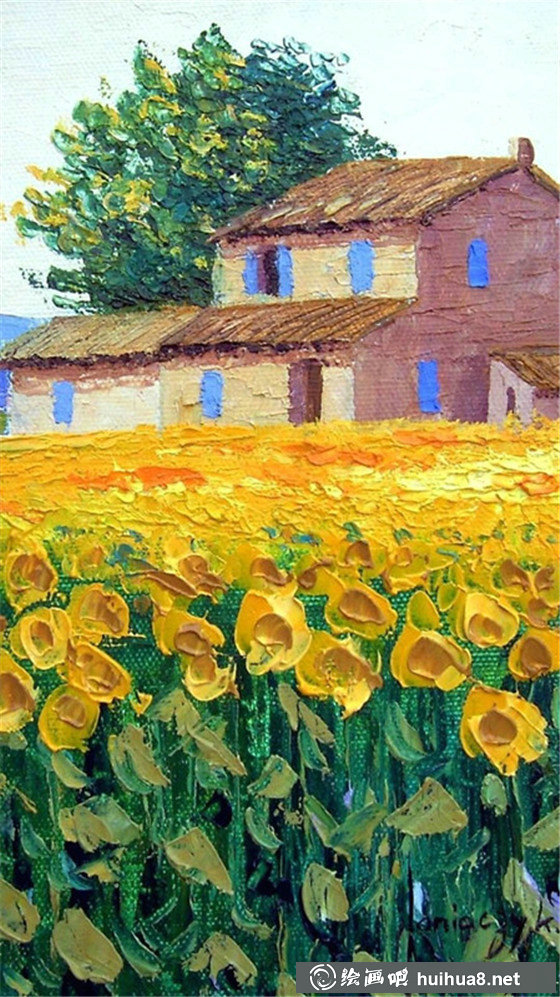 油画风景作品四