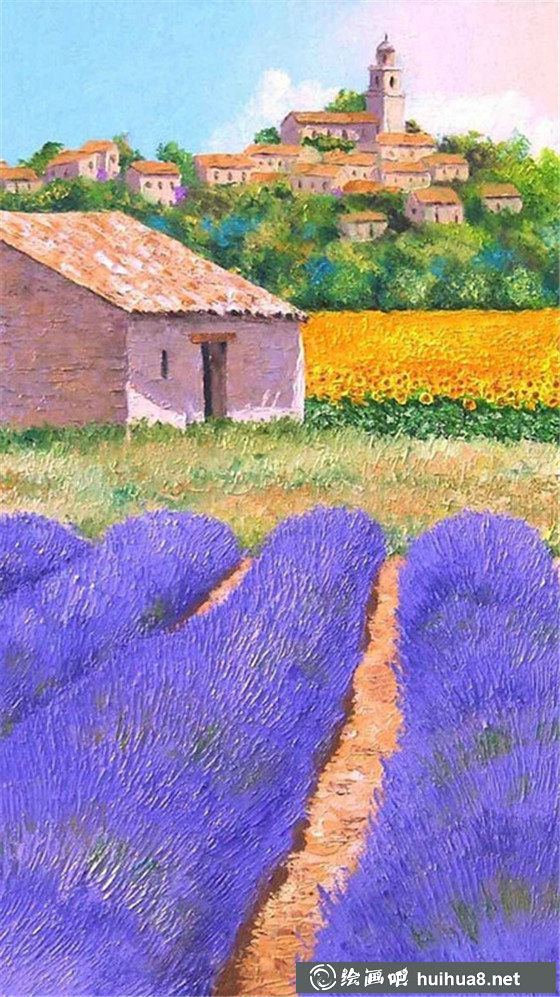 油画风景作品五