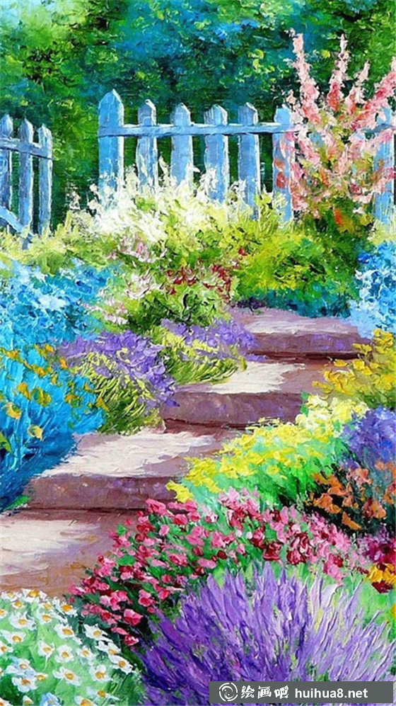 油画风景作品八