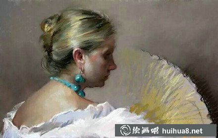 Felipe.Santamans 色粉画作品