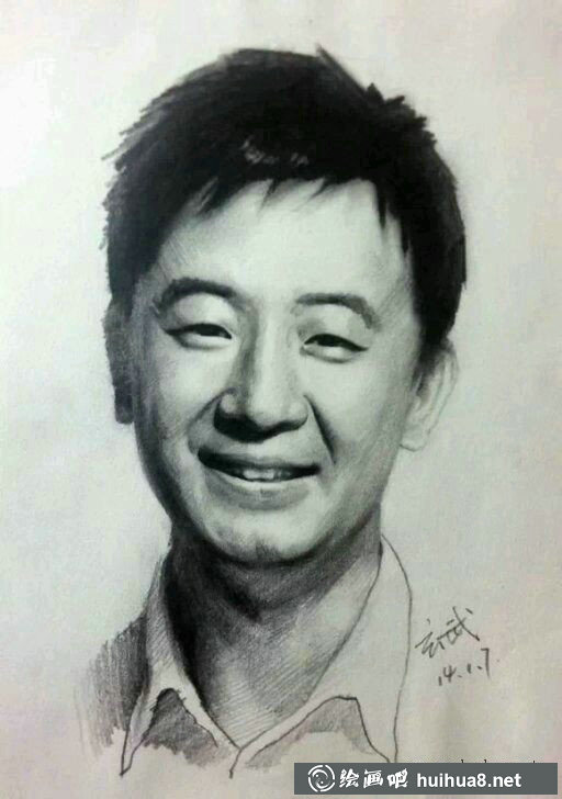 更多明星素描头像