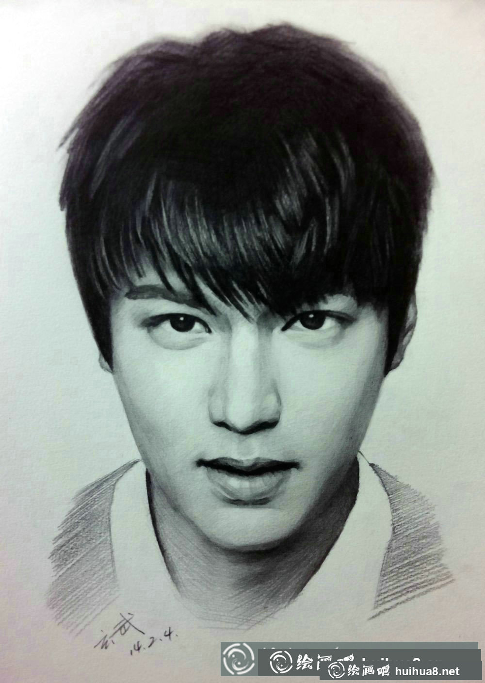 黄渤素描头像