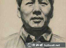 靳尚谊素描头像作品4