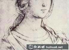 拉斐尔《圣母子与天使》局部