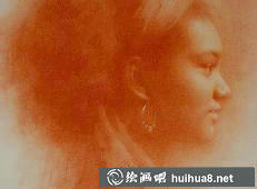Susan lyon素描头像作品9