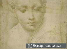 拉斐尔《圣母子与圣约翰》局部