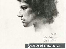 区础坚人体素描画
