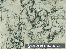 拉斐尔《圣母子》局部 拉斐尔《圣母子》局部