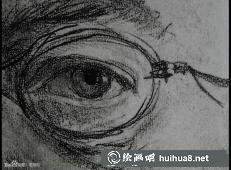 门采尔人物素描作品1