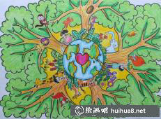 植树节图画17