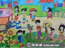 植树节图画22