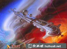 科幻插画作品6