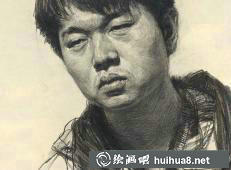 刘斌素描头像2