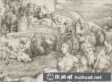 丢勒素描速写作品四十一