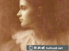 Susan lyon素描头像作品7