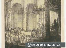 伦勃朗素描高清图片集 (7)
