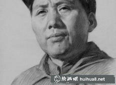 靳尚谊素描头像作品5