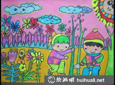 植树节图画13