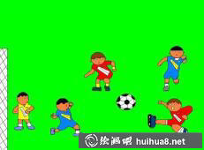 足球儿童画13