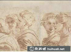 拉斐尔《圣母子与圣约翰》局部