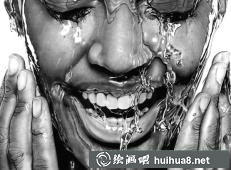 超现实主义画家Paul的素描作品《梦中的家园》