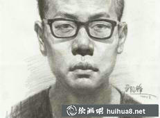 邵占峰人物素描头像之七