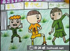 足球儿童画15