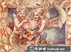 Yvonne Gilbert 彩色铅笔作品18