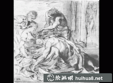鲁本斯素描作品