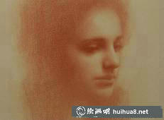 Susan lyon素描头像作品5